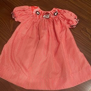 Georgia smocked dress